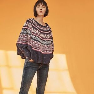 Anthropologie Sleeping On Snow Midland Pullover